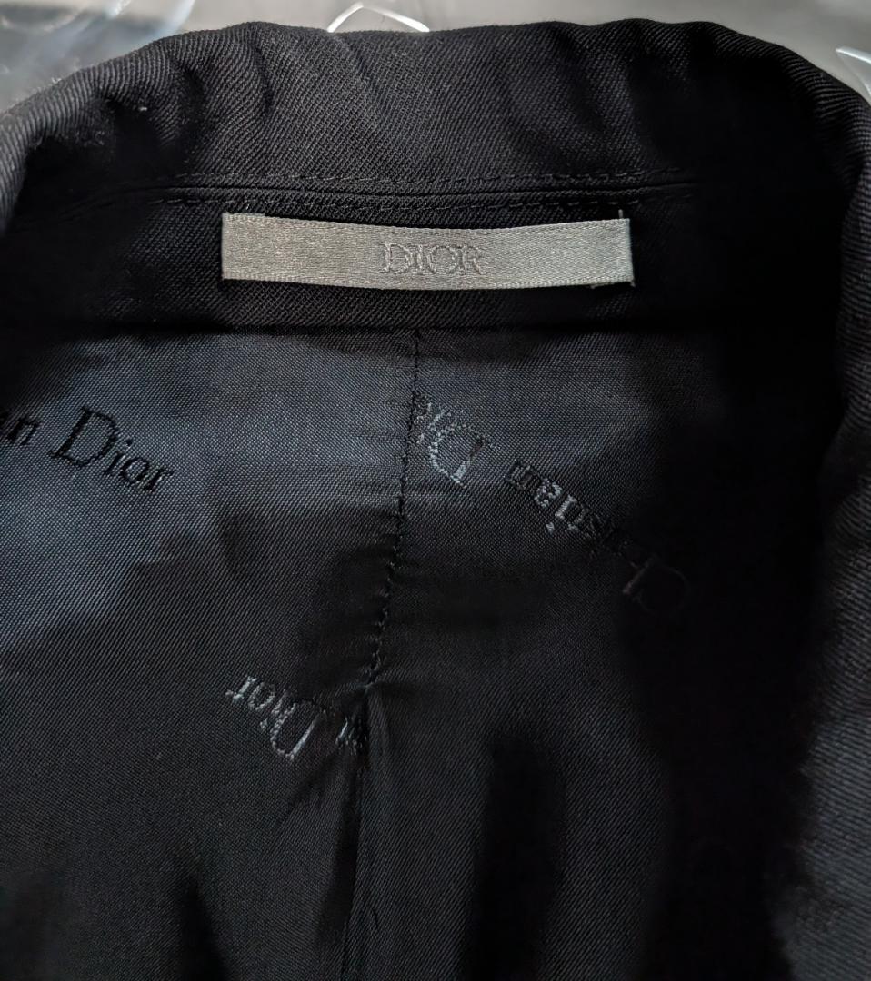 DIOR ストラップダブルブレストテーラードジャケット 50