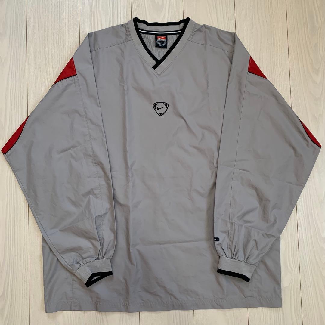 NIKE ナイキ ウィンドブレーカー上下 ジャージ センター刺繍 ピステ y2k