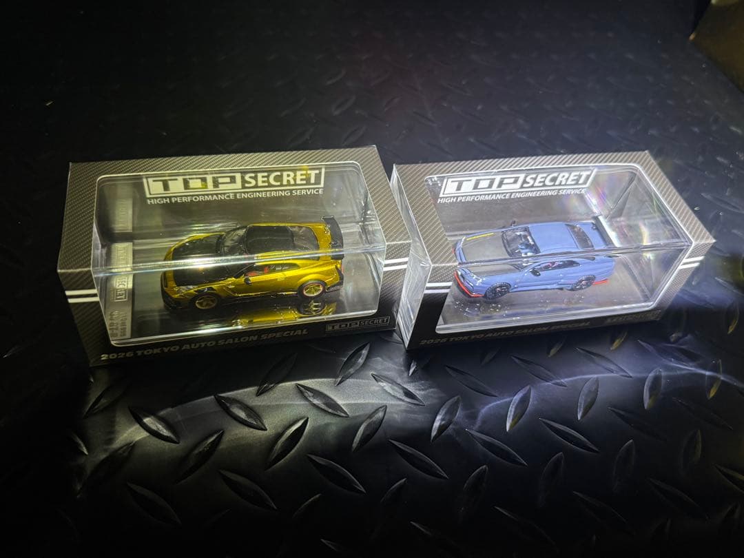 TOPSECRET モデルカー　東京オートサロン2026 限定品　2台