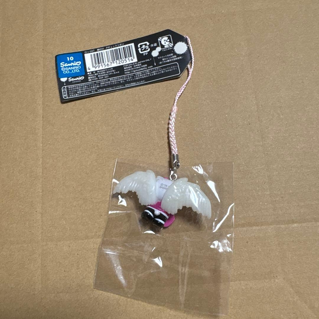 激レア★ハローキティ ご当地キティ ROCK ロック 根付キーホルダー