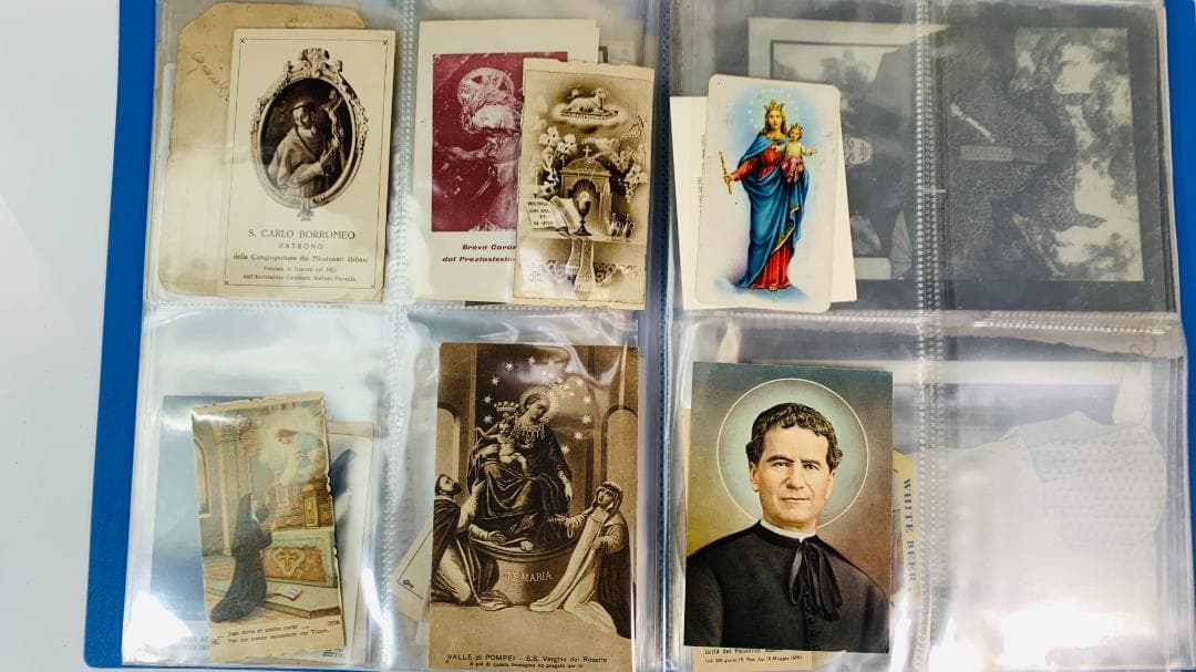 2000年◆収集された多様なアートカード・宗教的ヴィンテージカードセット