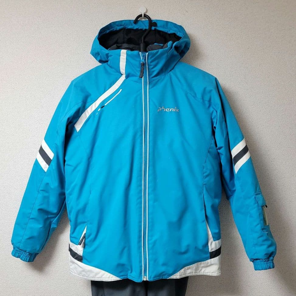 Phenix 空色 フード付きスキーウェア160cm　ジュニア
