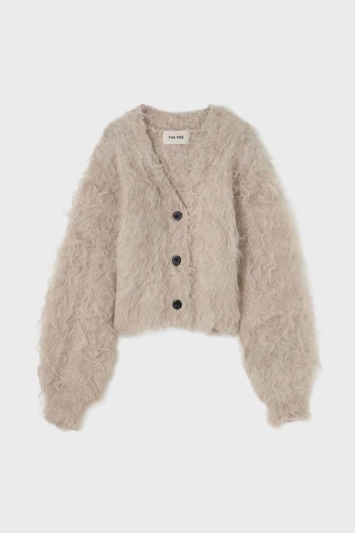 thetoe Westminster Shaggy Cardigan★当日発送★