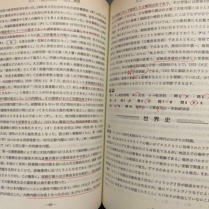 青本　早稲田大学　教育学部　文科系　文系　33年分　駿台予備学校
