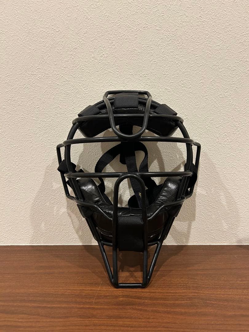 ミズノプロ 野球　硬式用マスク 捕手/審判員兼用 球審用　ブラック