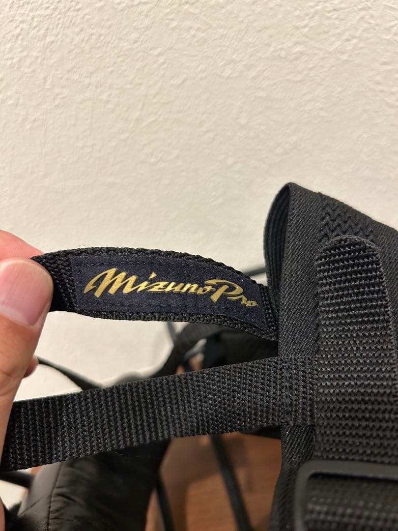 ミズノプロ 野球　硬式用マスク 捕手/審判員兼用 球審用　ブラック