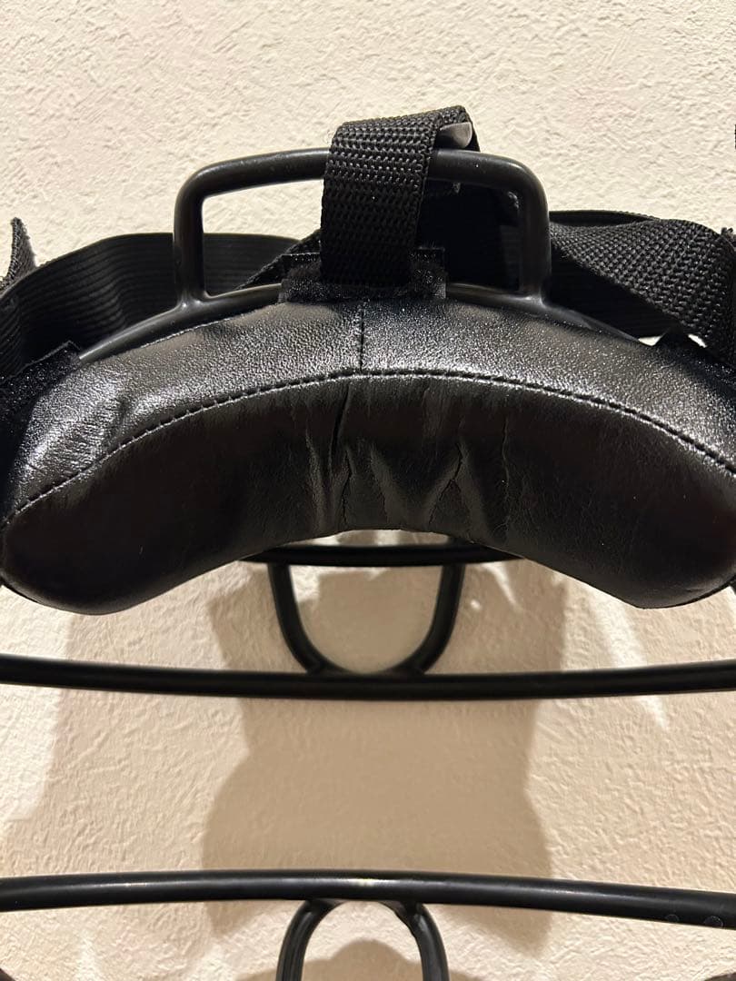 ミズノプロ 野球　硬式用マスク 捕手/審判員兼用 球審用　ブラック