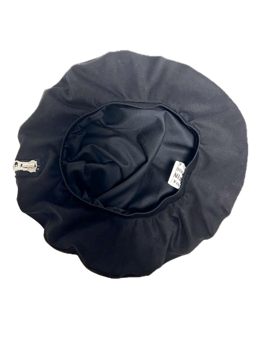 UNFINISHED ビッグファスナーダウンベレー帽25053