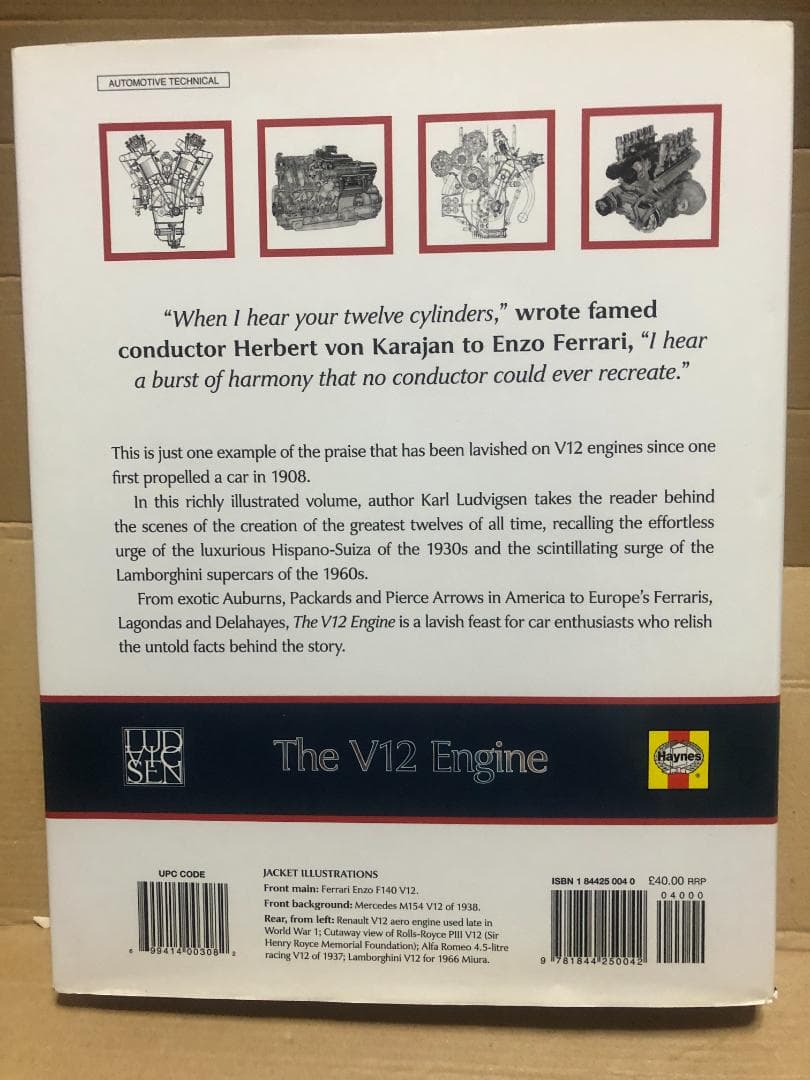 洋書 The V12 Engine