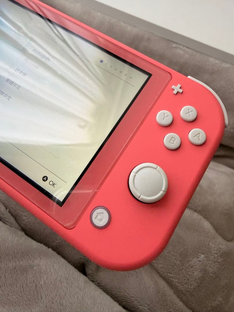 美品 Nintendo Switch Lite ピンク 本体 動作確認済