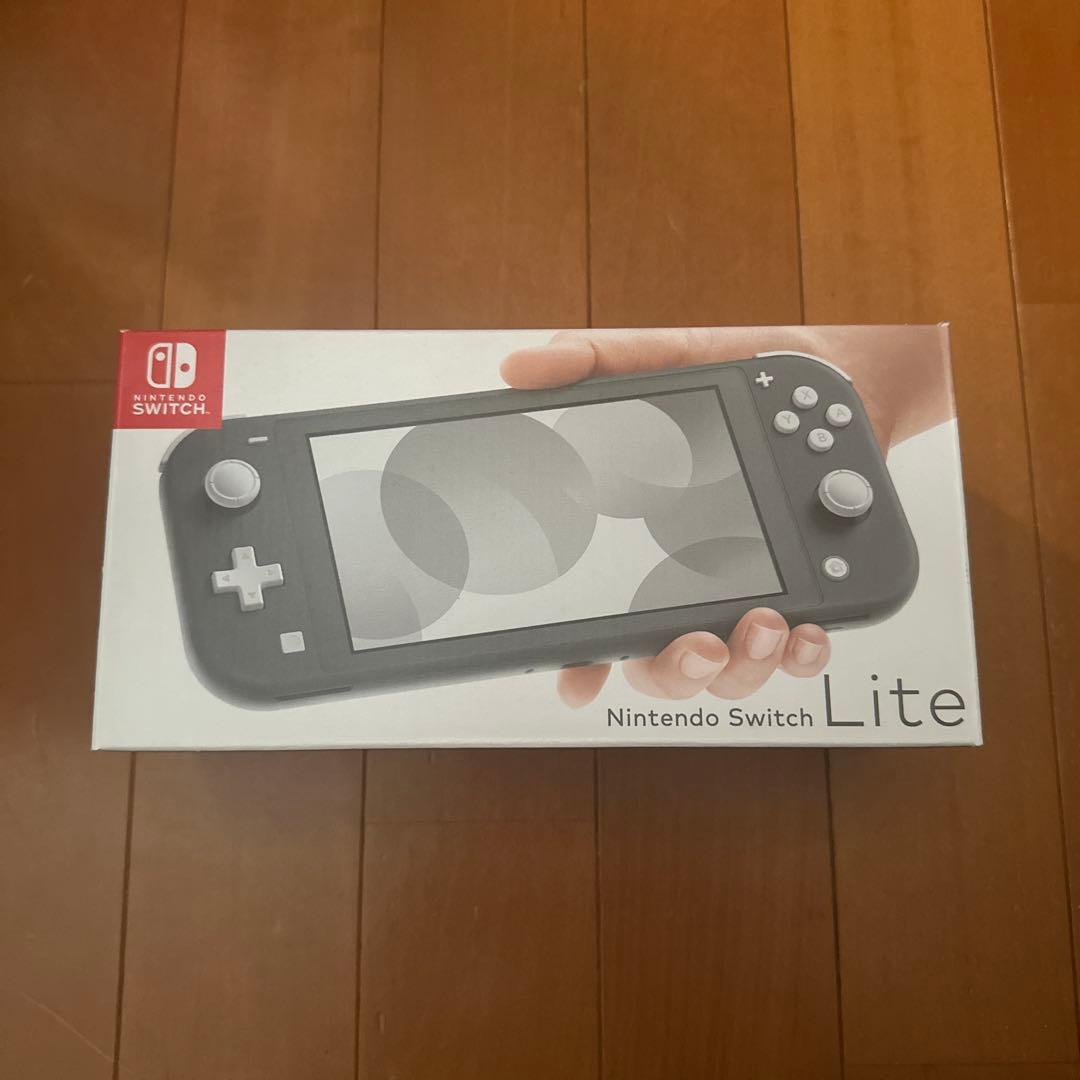 美品 Nintendo Switch Lite グレー 本体