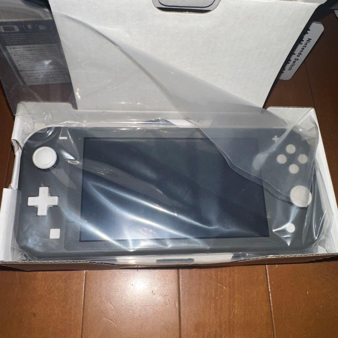 美品 Nintendo Switch Lite グレー 本体