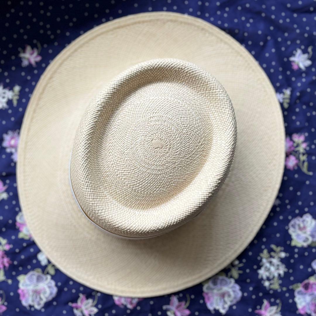 リボン付きストローハット/ARTESANO（アルテサーノ）