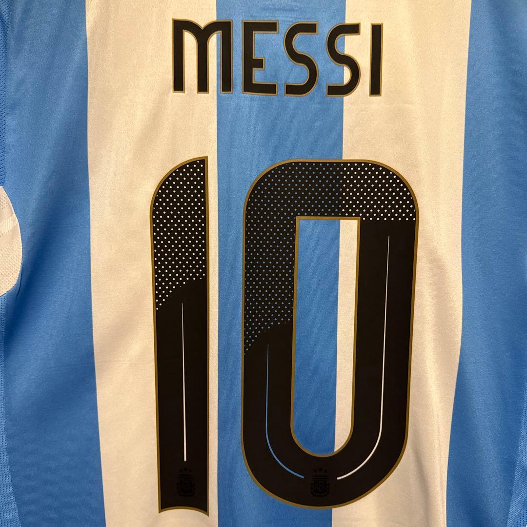 【新品未使用】 24-25 アルゼンチン メッシ コパアメリカ ユニフォーム