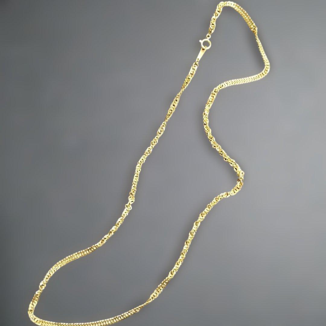 造幣局　K18　750　スクリューネックレス　男女兼用