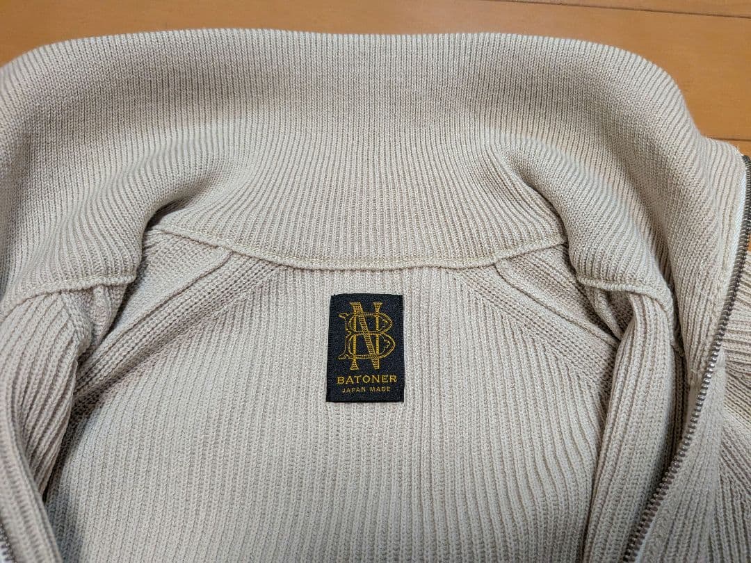 BATONER ハイパーツイストウールドライバーズニット 検）オーラリー