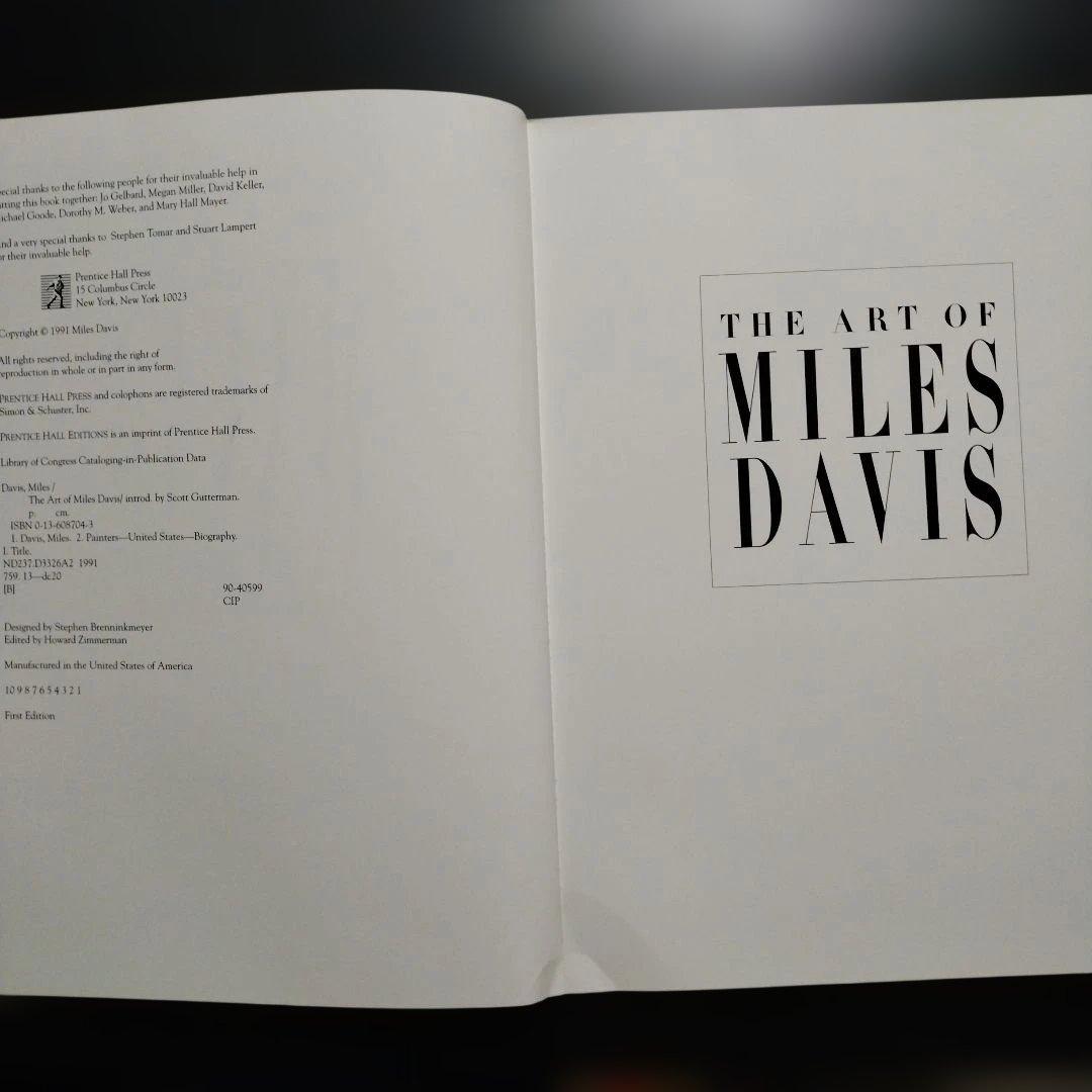 [洋書]　THE ART OF MILES DAVIS マイルスデイヴィス