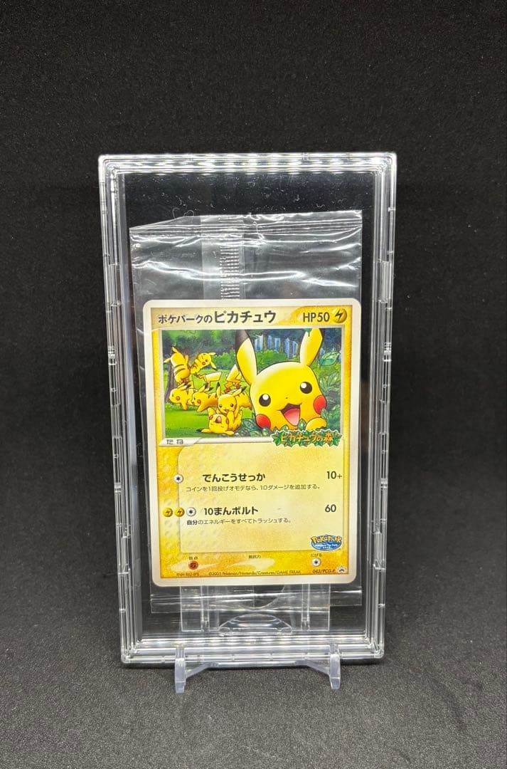 【あんしん鑑定可】ポケパークのピカチュウ プロモ【未開封品】