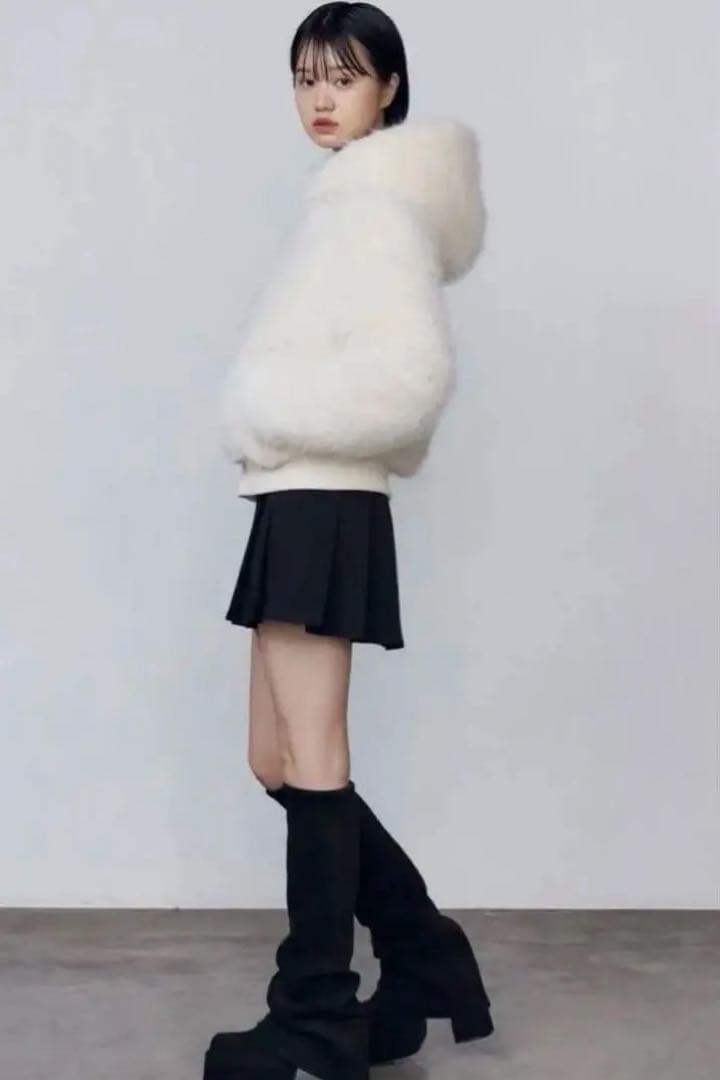 ★美品★ 【EMODA】 ルーズフレアカバーフィットブーツ