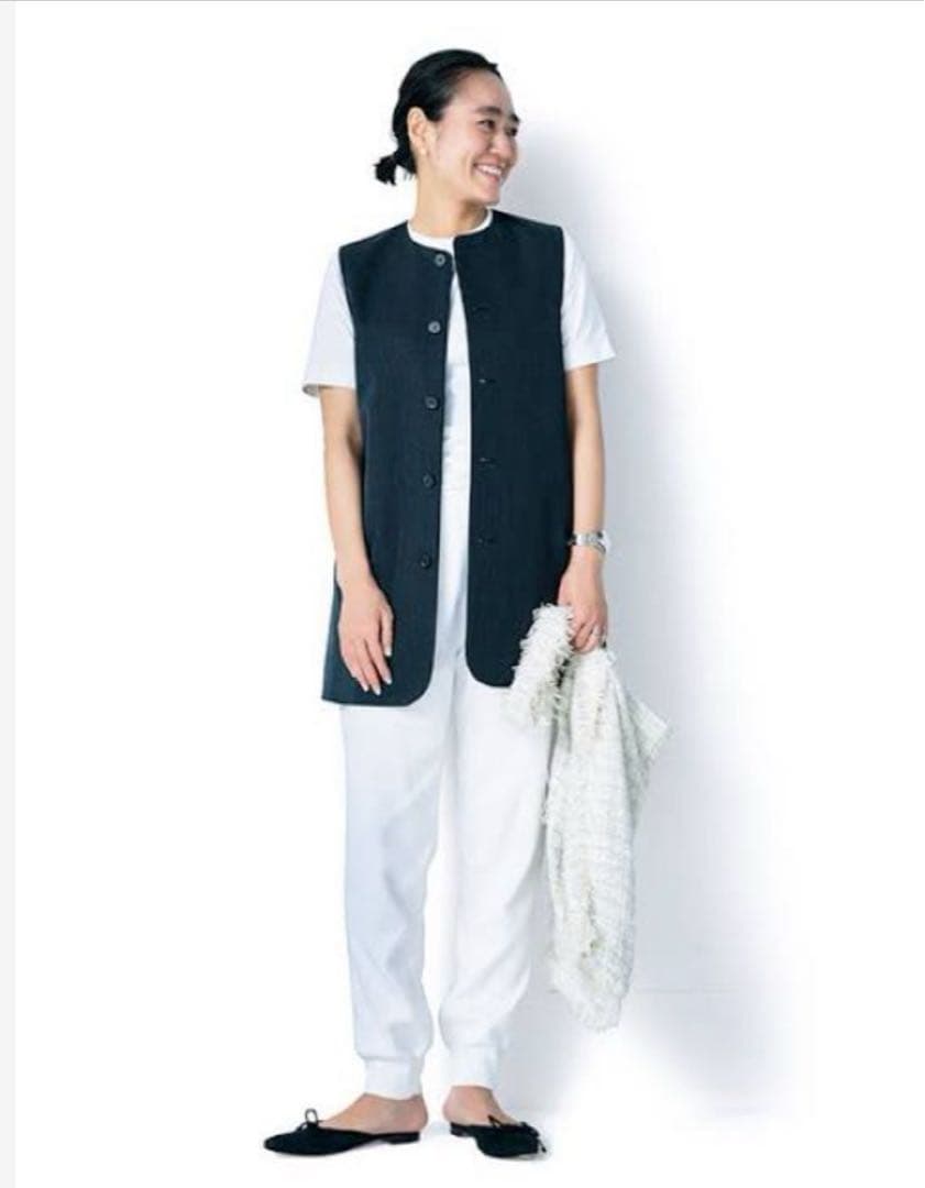 LOEFF ギャバベスト　美品