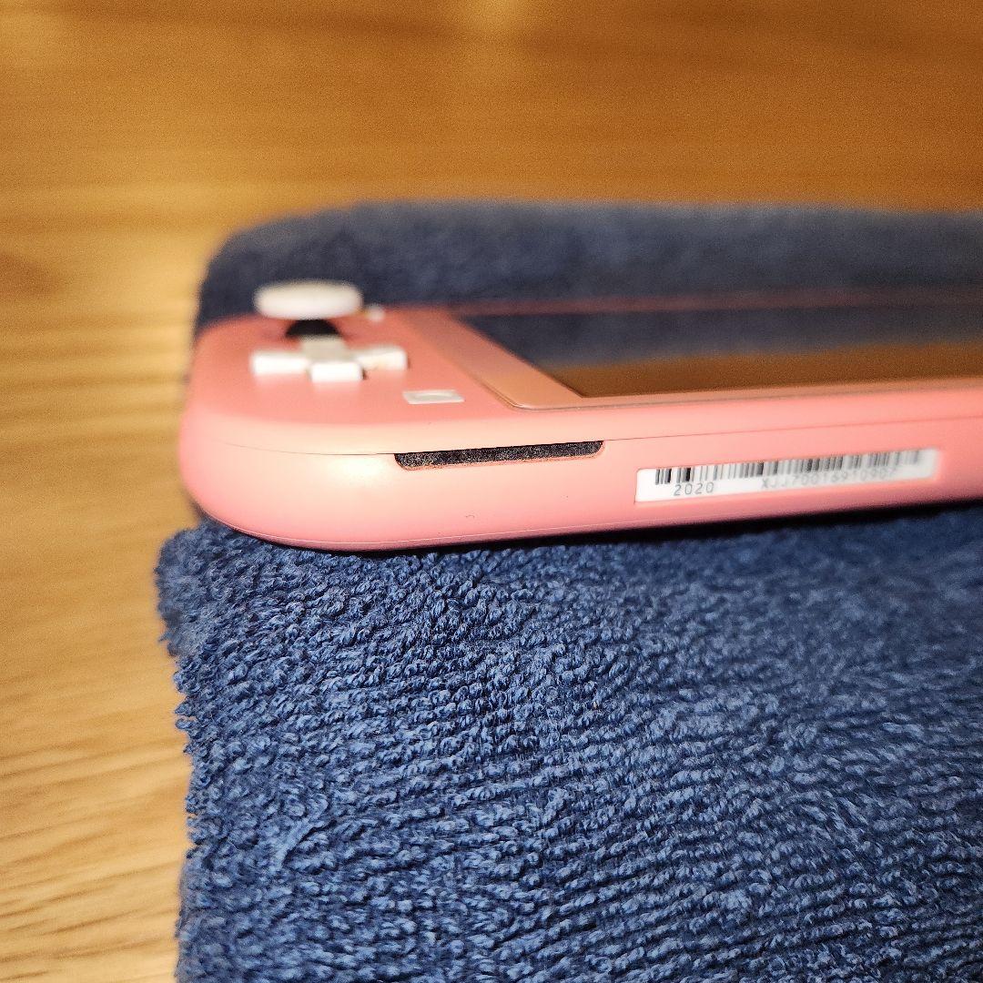 Nintendo Switch Lite コーラルピンク 本体　あつ森カセット