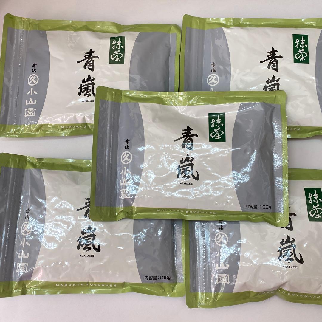 丸久小山園MARUKYU KOYAMAEN 抹茶 青嵐100g袋5セット