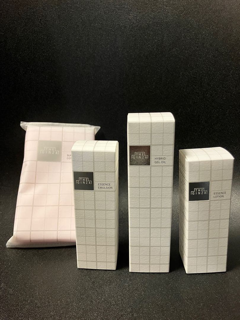 THE GINZAエッセンスローション、エマルジョン、ジェルオイル (2セット）