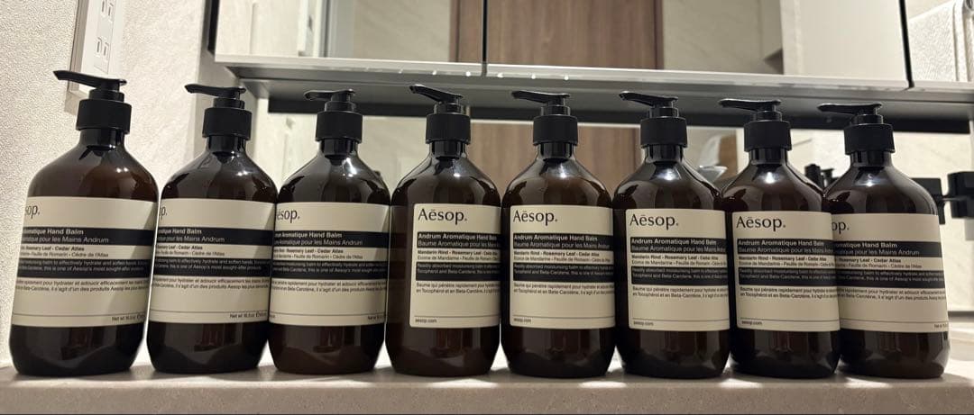 【新品・未開封】Aesopアンドラムアロマティック ハンドクリーム500ml×8