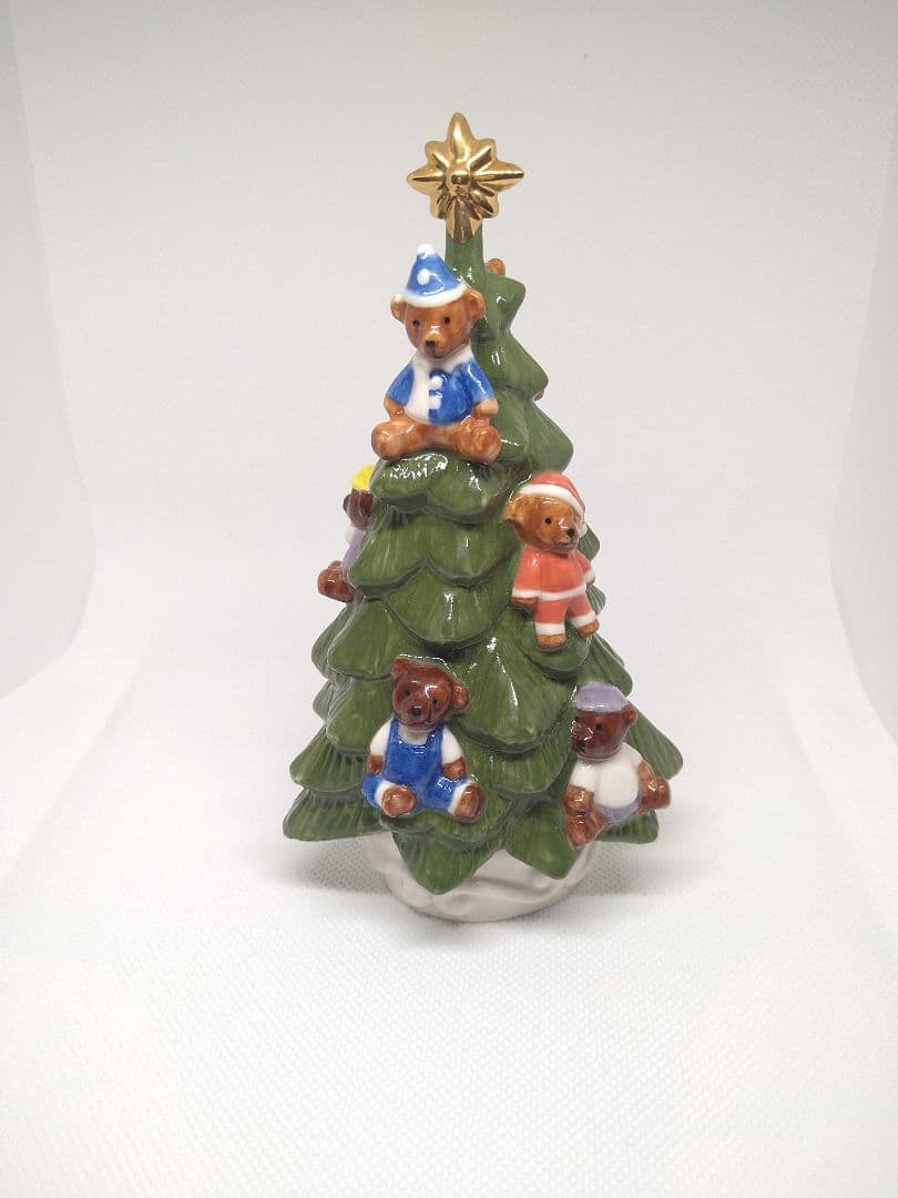 ロイヤルコペンハーゲン　2013年製 クリスマスツリー　パンダ＆テディベア