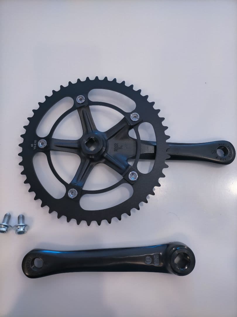 FUJI TRACK ARCV スギ ノ クランクセット　48T　165mm