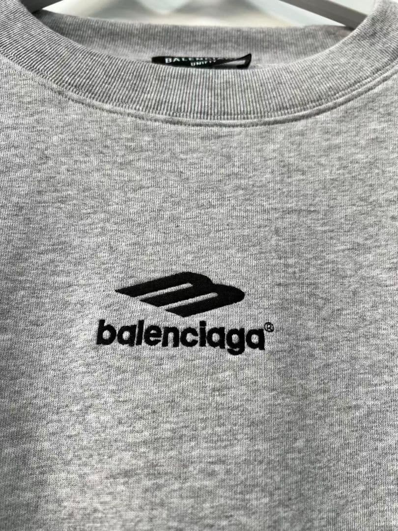 balenciaga バレンシアガ グレー スウェット トレーナー 新品同様