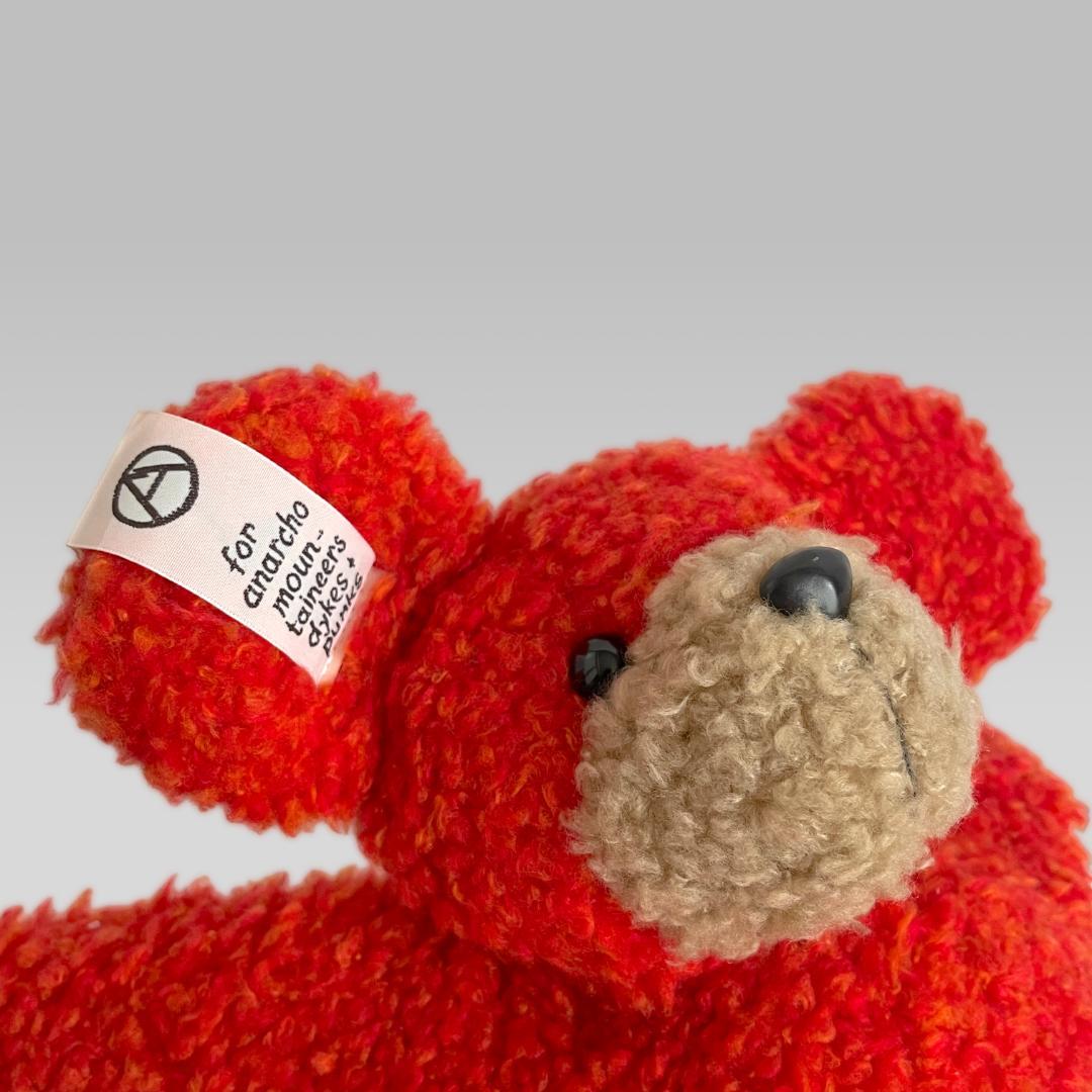 希少【マウンテンリサーチ】MIC BEAR ベア型 ポーチ ぬいぐるみ 置物