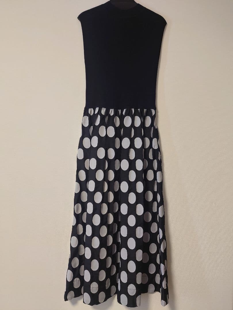 こ*ん様 ヤマダヤ　FENNELドットドッキングワンピース