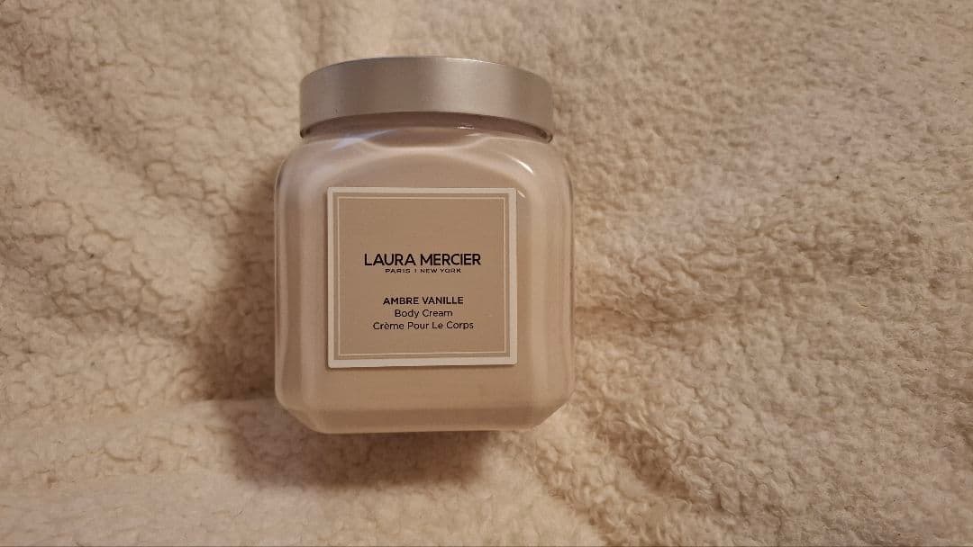 ローラメルシエ アンバーバニラ ボディクリーム 340g 1度使用