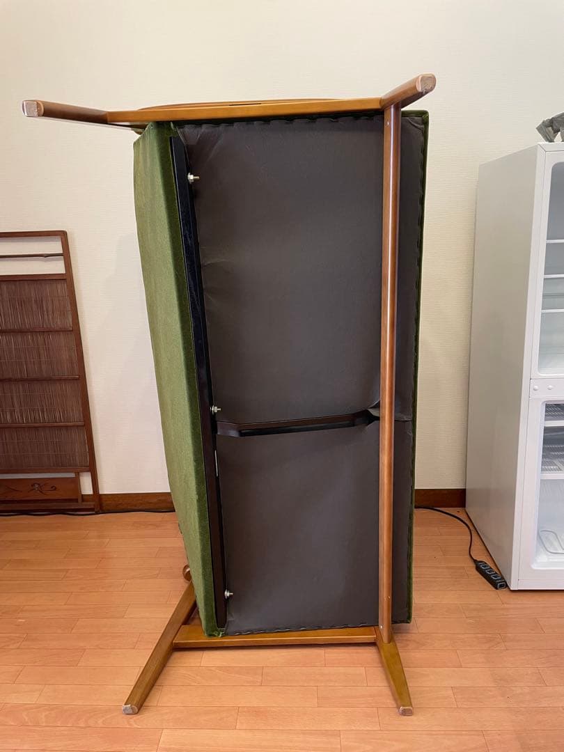 うず　カリモク60 Kチェア2シーター モケットグリーン　おまけ付