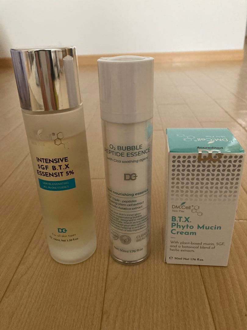 DM.Cell B.T.X. 化粧水、美容液&クリームセット