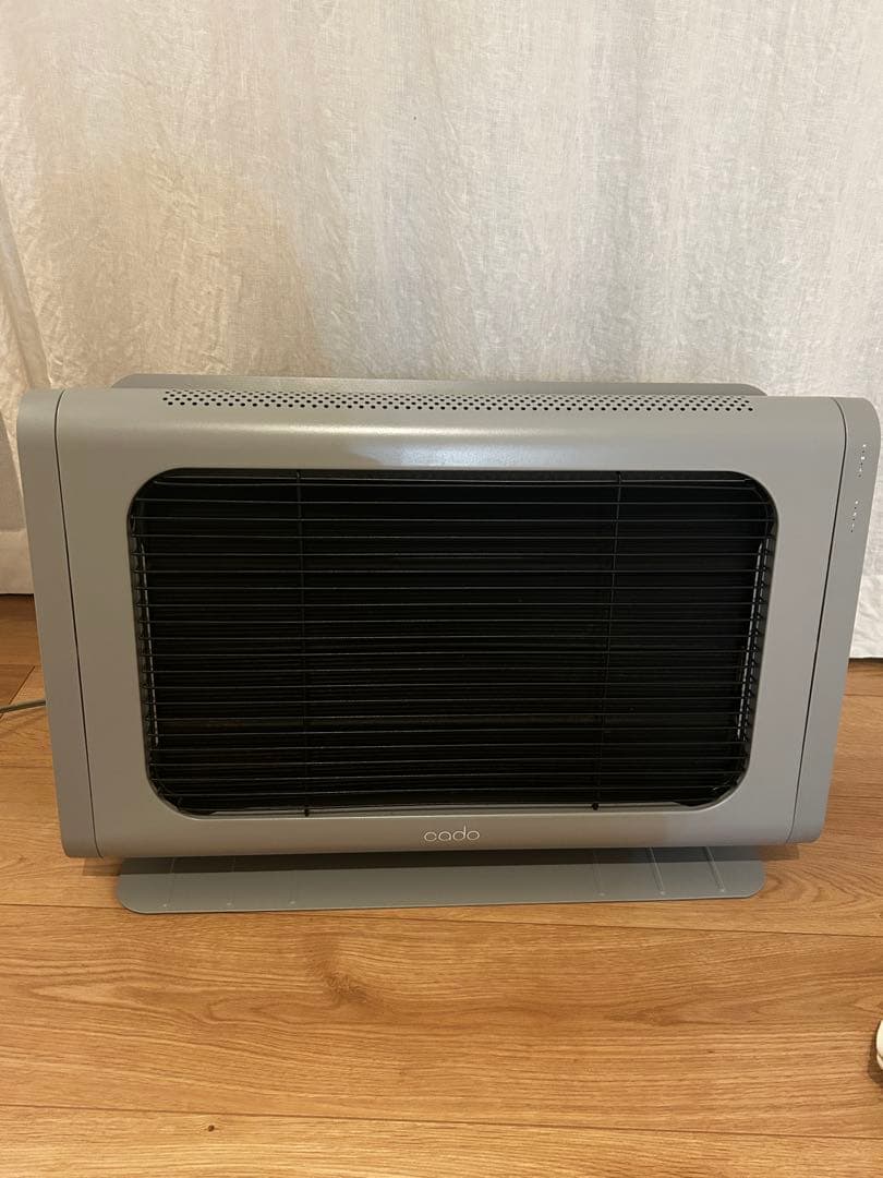 cado 電気ヒーター グレー 美品