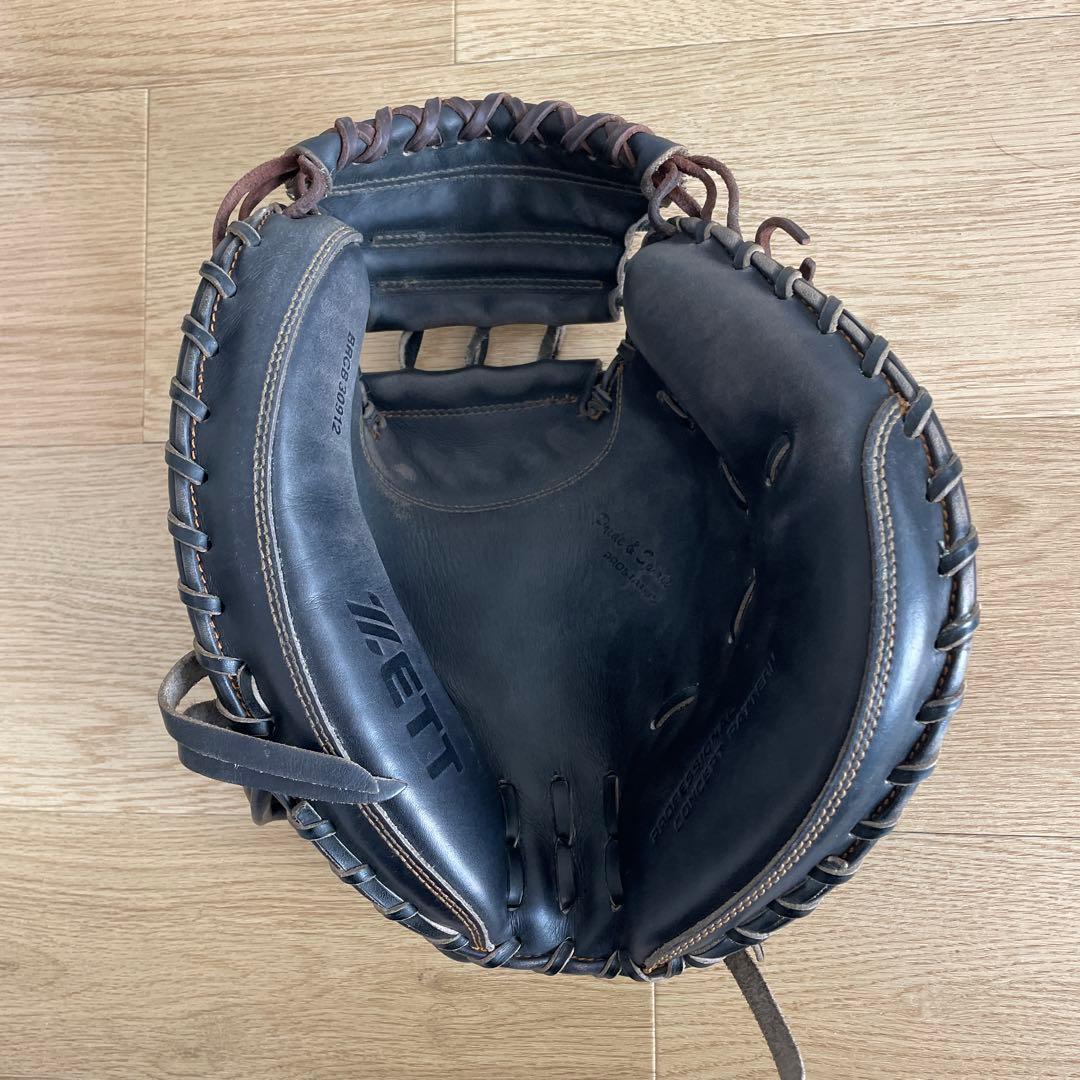 ゼットプロステイタス　キャッチャーミット軟式用