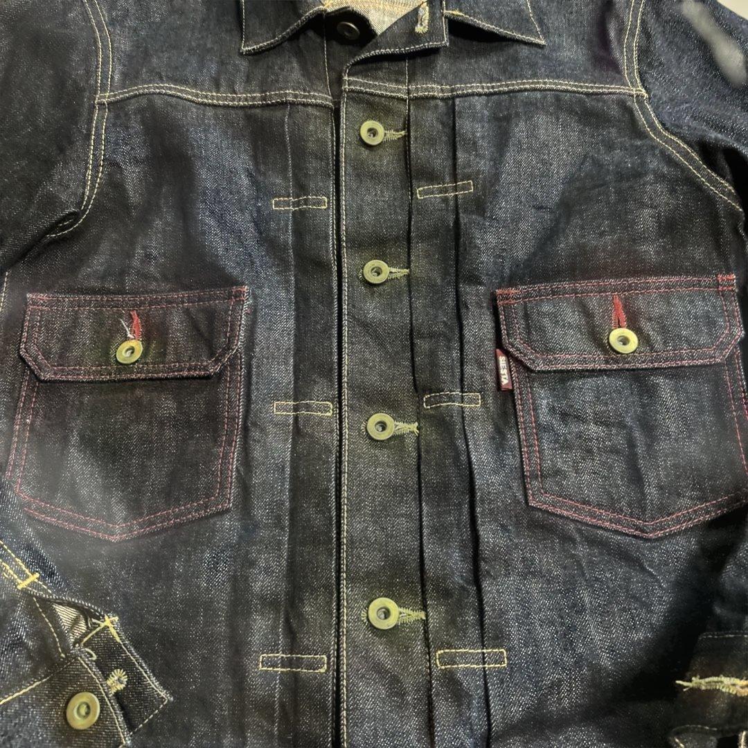 最終値下げ希少マルボロ限定 デニム工房 SIESTA 2ndタイプ赤耳 L