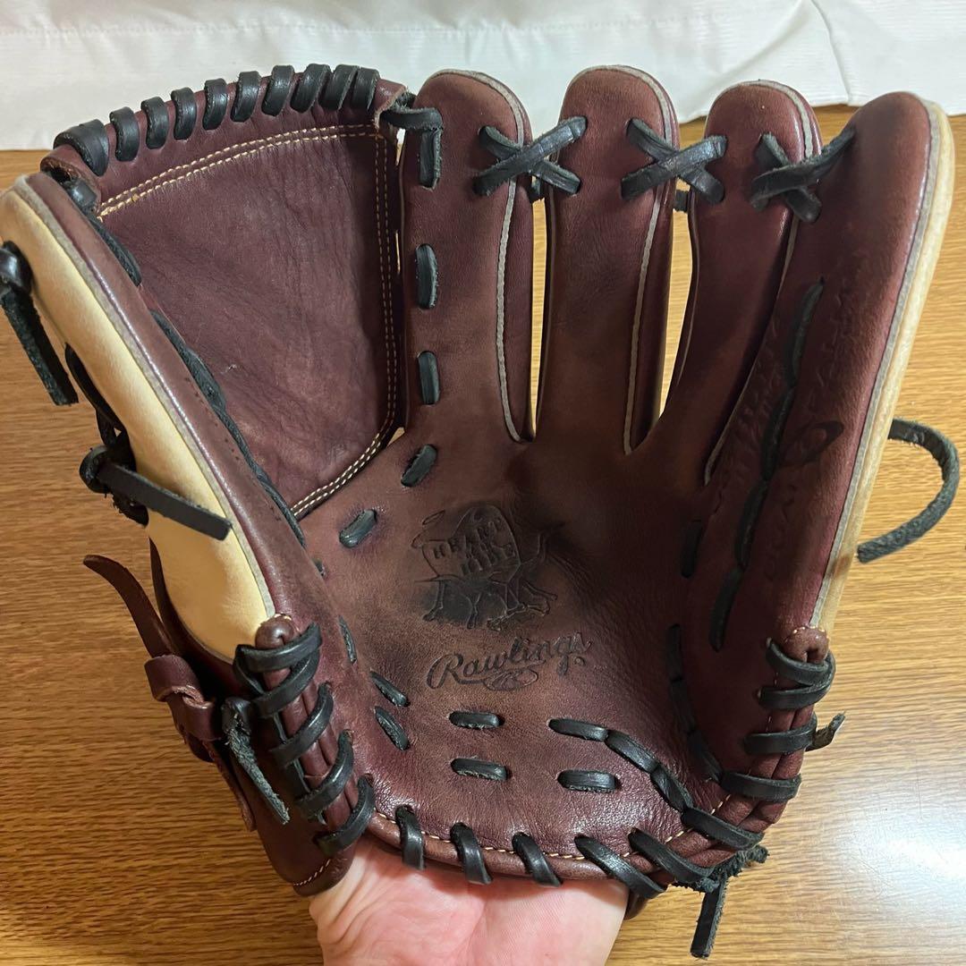 まいまい ローリングス 一般軟式 グローブ グラブ HOH 極美品 投手用