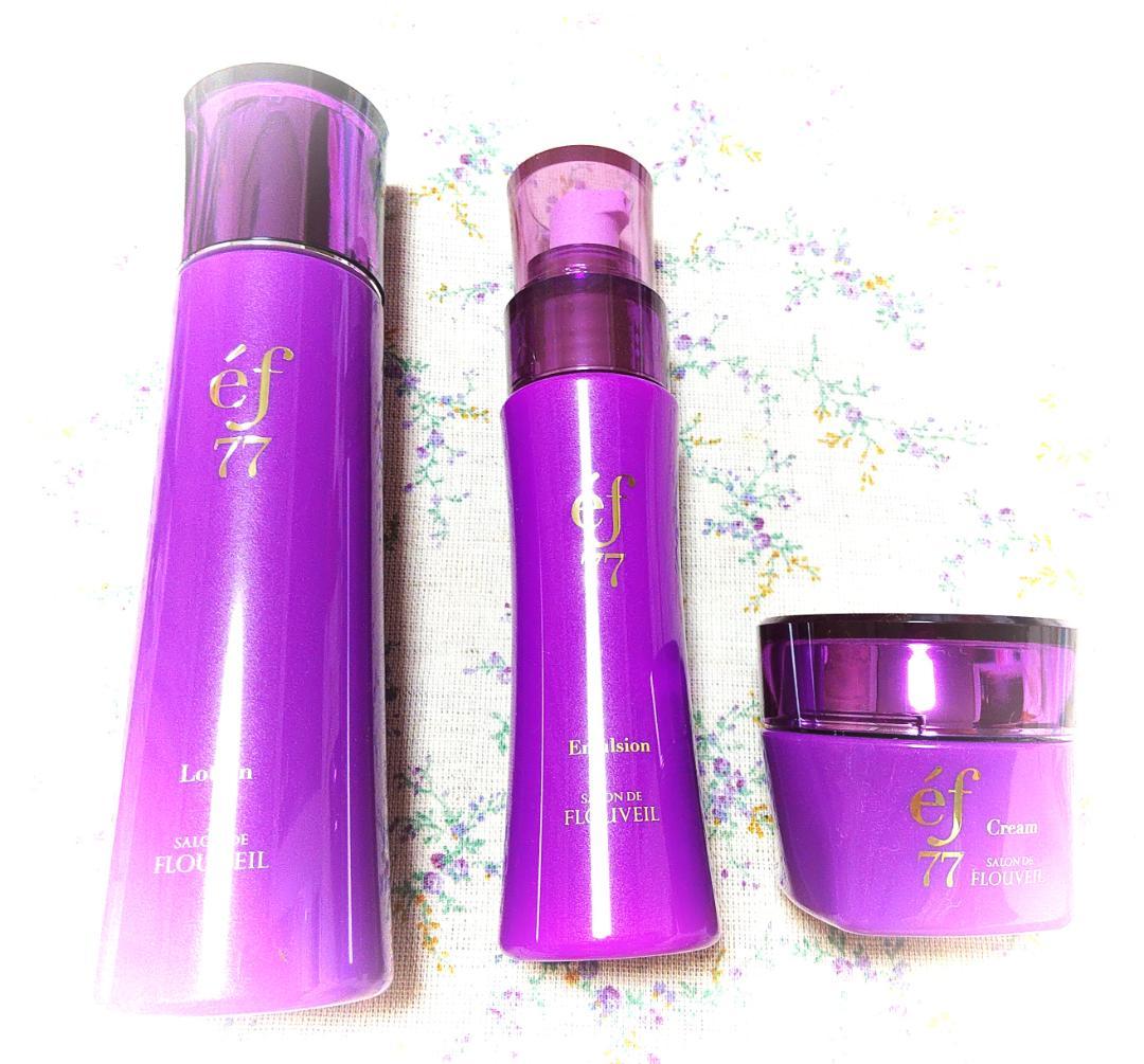 全６点★紫ものがたり付き★エフ７７一式★洗顔 化粧水 乳液 他★フルベール化粧品