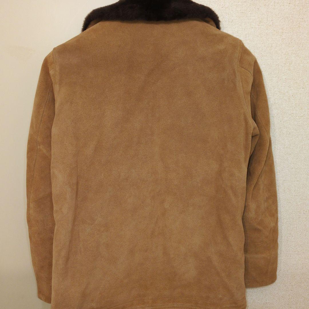 ヒューストン　n1 デッキジャケット　スエードレザー