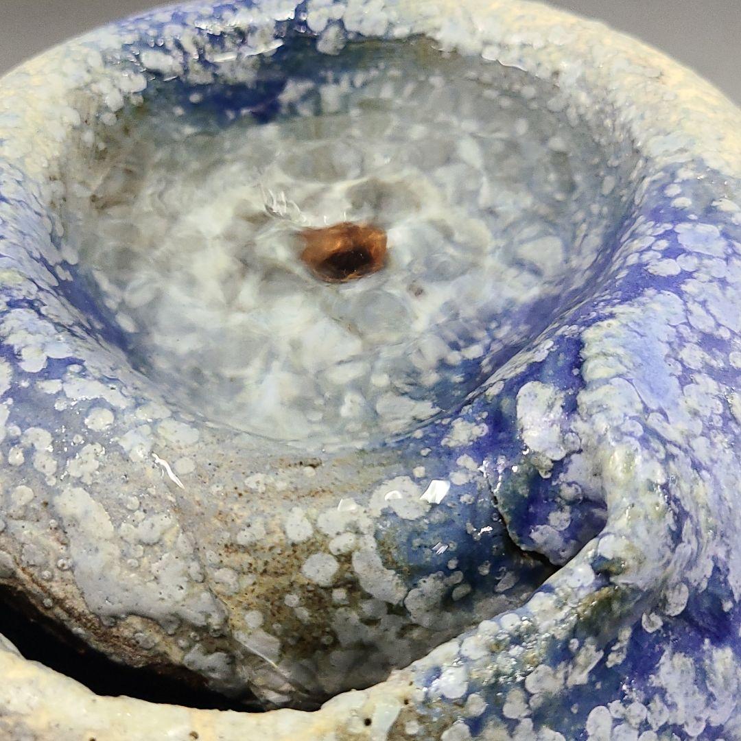 choco 信楽焼 湧水つくばい 直径27cm