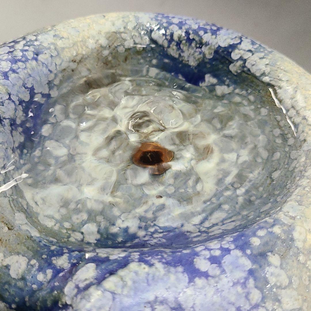 choco 信楽焼 湧水つくばい 直径27cm