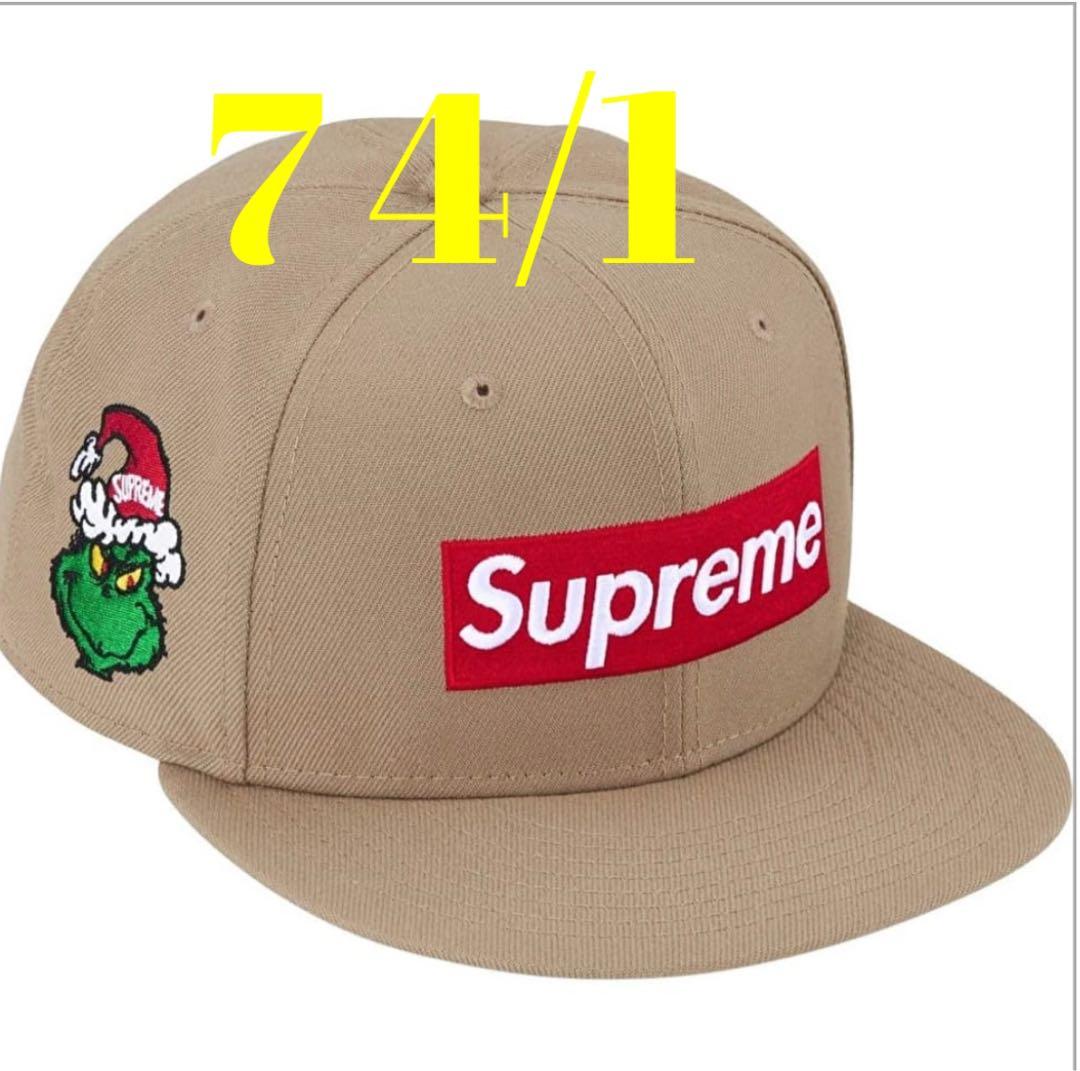 Supreme グリンチ キャップ ベージュ