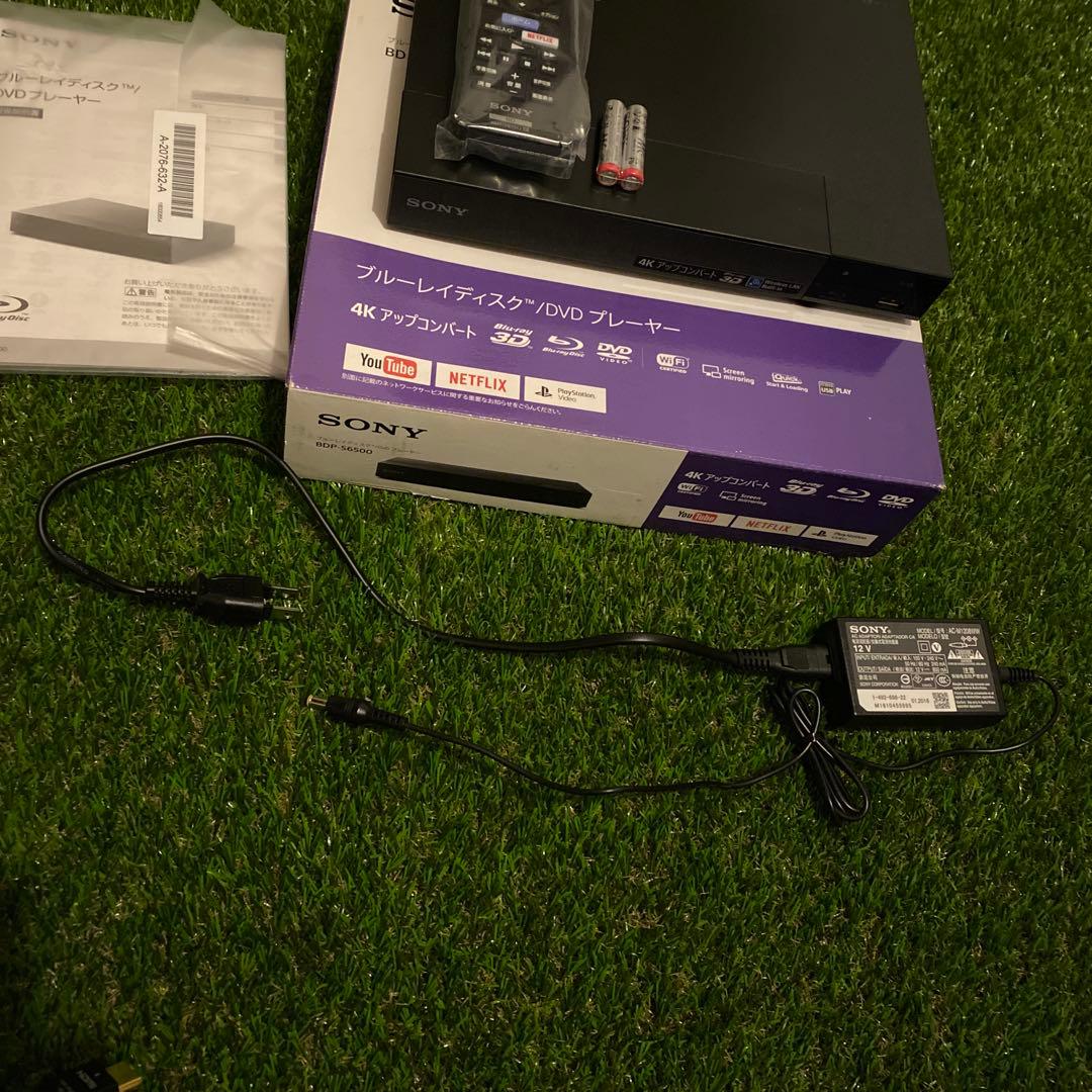 SONY 美品　ブルーレイディスク/4Kアップコンバート　BDP-S6500