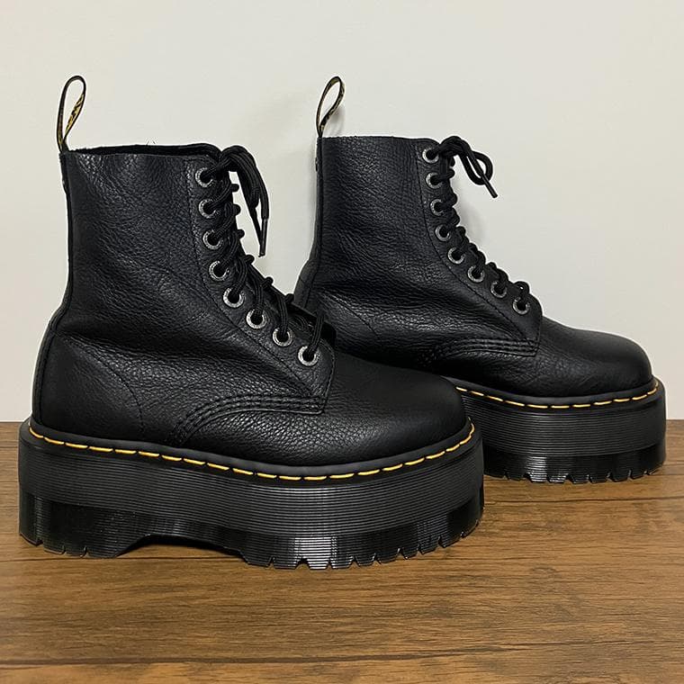 美品 Dr.Martens 1460 PASCAL MAX 厚底 ダブルソール