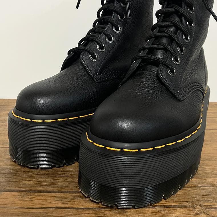 美品 Dr.Martens 1460 PASCAL MAX 厚底 ダブルソール