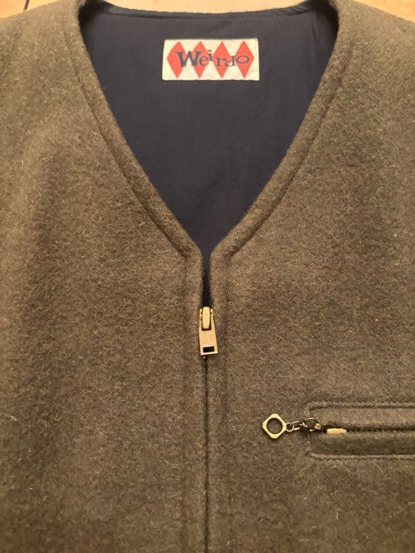 S*様 weirdoウィアード　ウールベスト