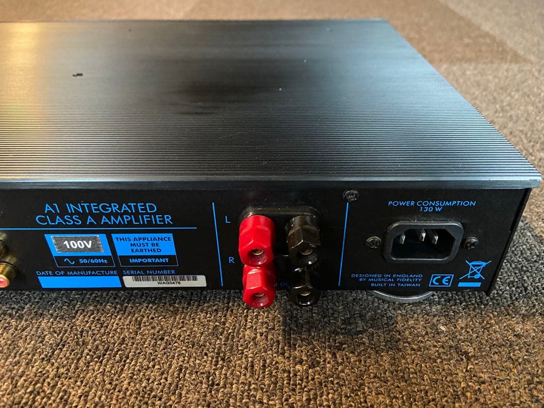 MUSICAL FIDELITY A1 プリメインアンプ　復刻版【値下げ】